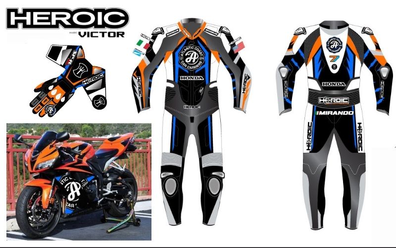 Custom Designed Motorcycle Race Suits