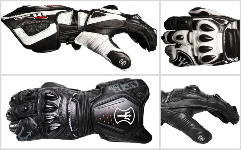 HEROIC SP-R PRO Motorcycle Racing Gloves