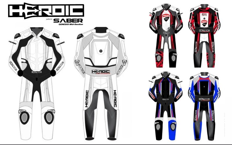 HEROIC RACING One and Two-Piece Racing Suits