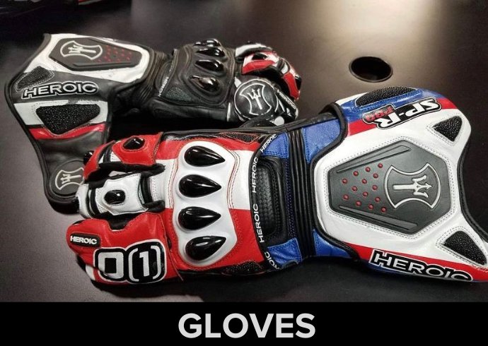 HEROIC SP-R PRO glove is the ULTIMATE road racing glove in North America.