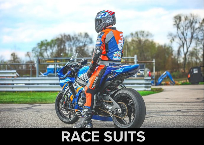Heroic Racing Custom Leather Race and Track Suits