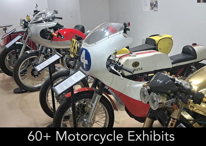 Kisselgoff Motorcycle Museum - Over 60 Motorcycle Exhibits