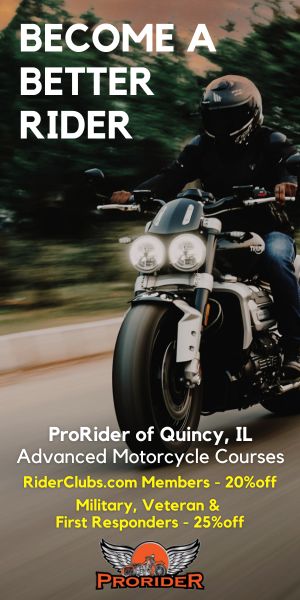 RiderClubs.com members get 20% off ProRider of Quincy Motorcycle Classes