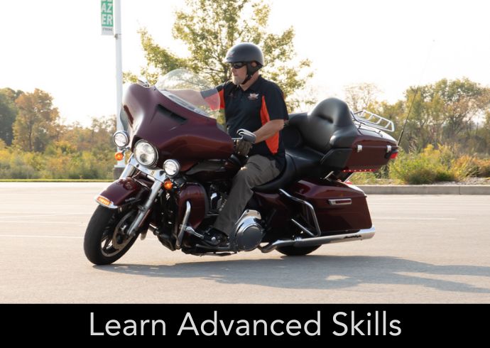 Learn Advanced Motorcycle Skills at ProRider of Quincy, Illinois.