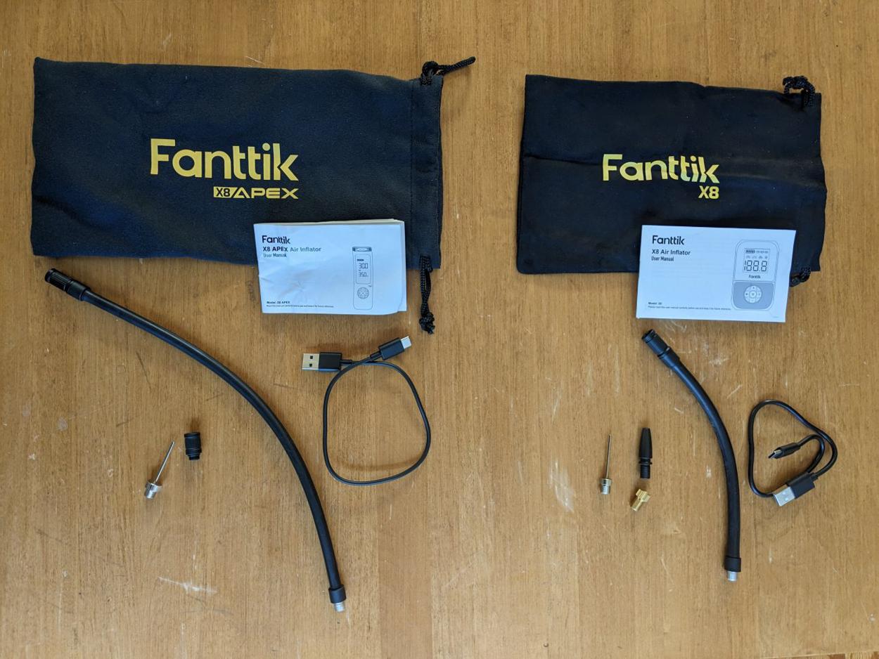 Fanttik X8 Unboxing with included parts