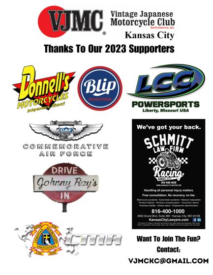 Kansas City Vintage Japanese Motorcycle Club RiderClubs Banner Photo 3