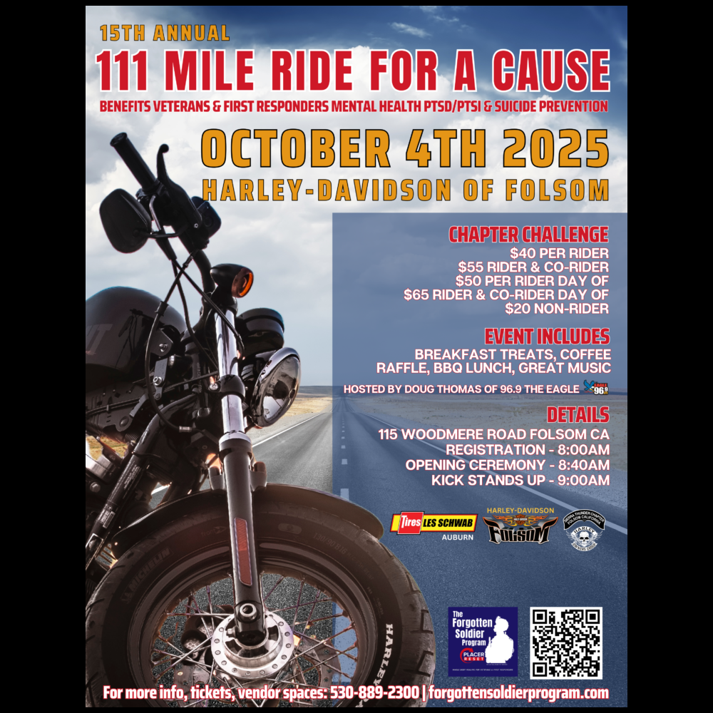 15th Annual 111 Mile Ride For A Cause