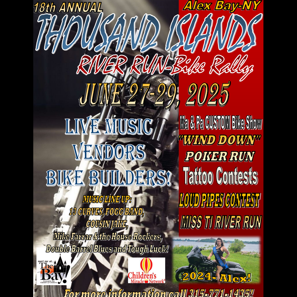 18th Annual Thousand Islands River Run Motorcycle Rally