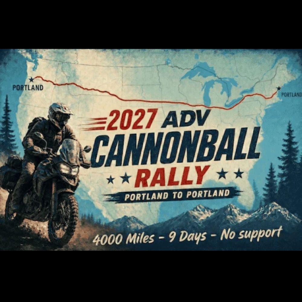 2027 USA Motorcycle Cannonball Rally