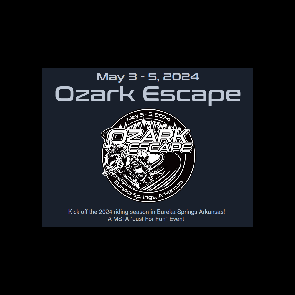 7th Annual Ozark Escape Rally 2024