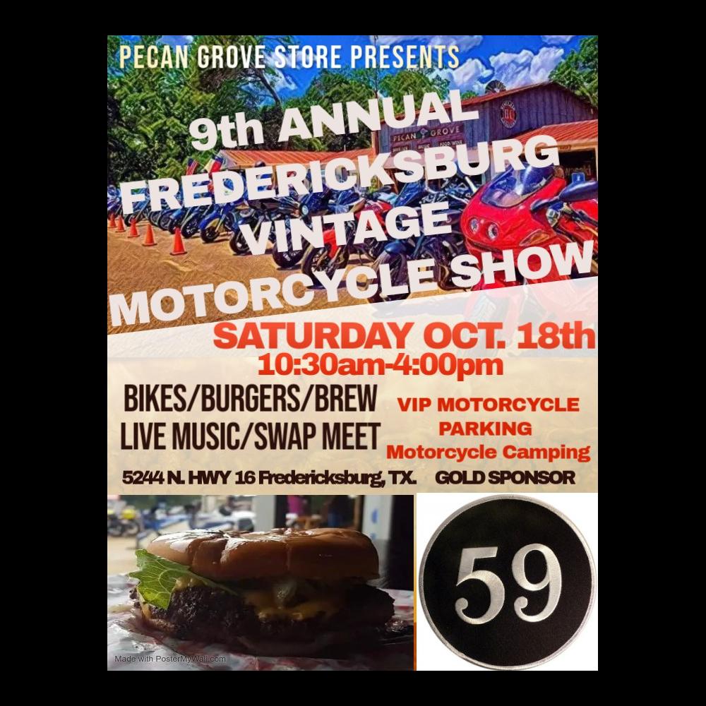 9th Annual Fredericksburg Vintage Motorcycle Show