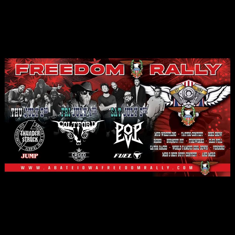 Abate of Iowa Freedom Rally 2025