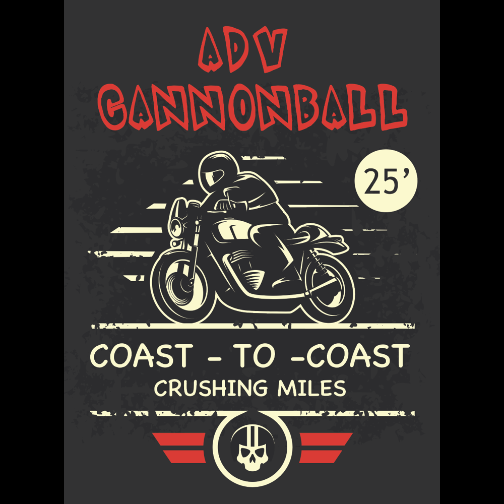 ADV Cannonball Motorcycle Rally 2025
