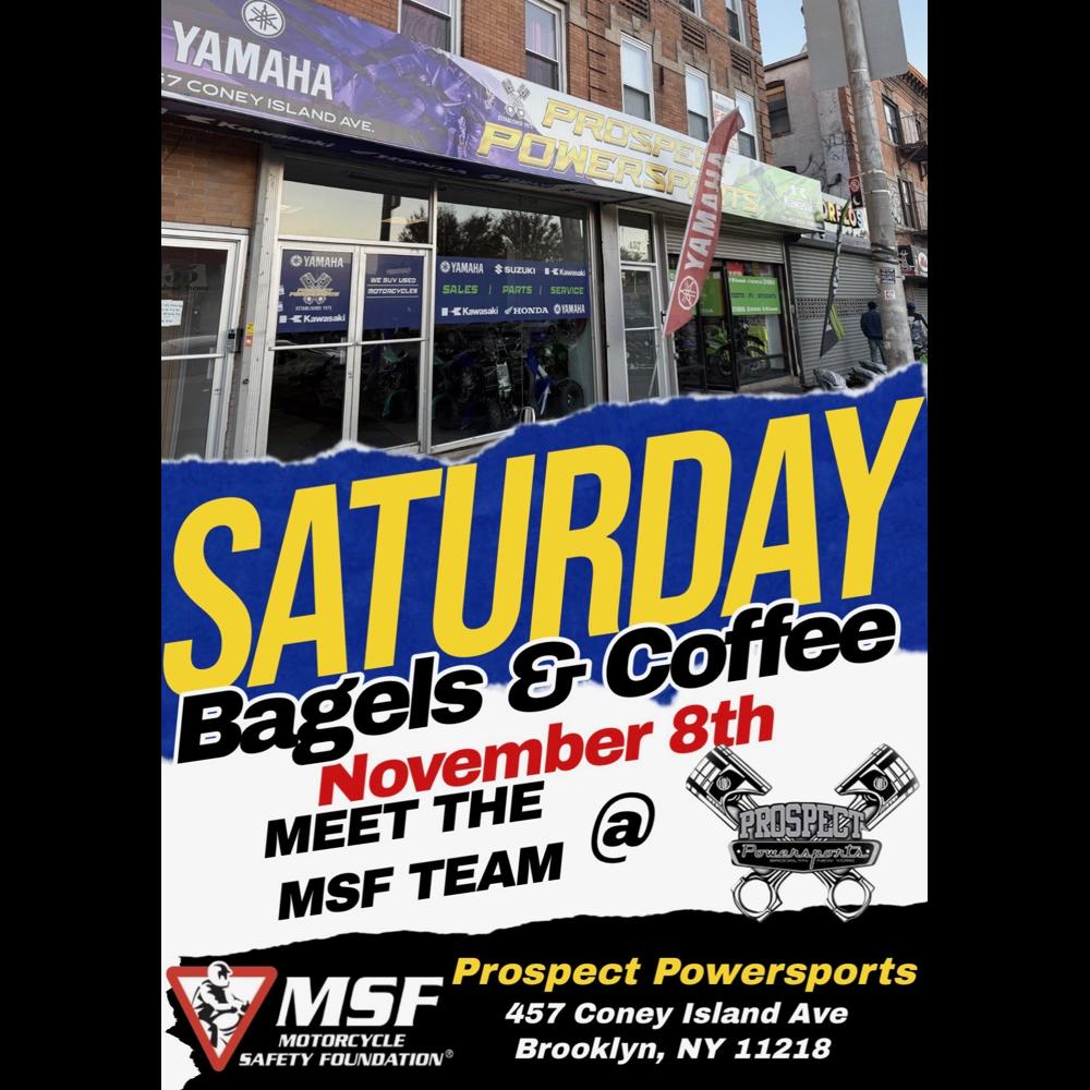 Bagels and Coffee with the MSF