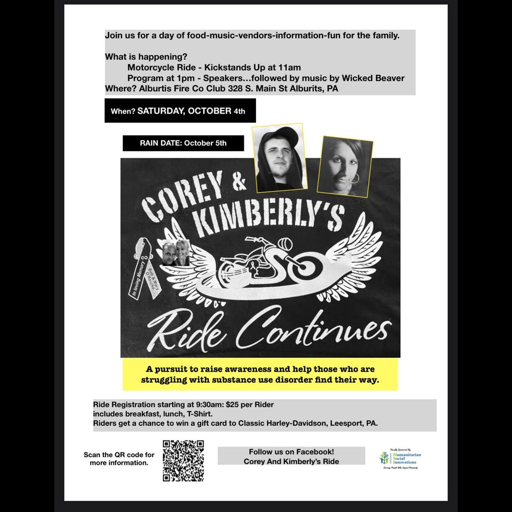 Corey & Kimberly's Ride Continues 2025