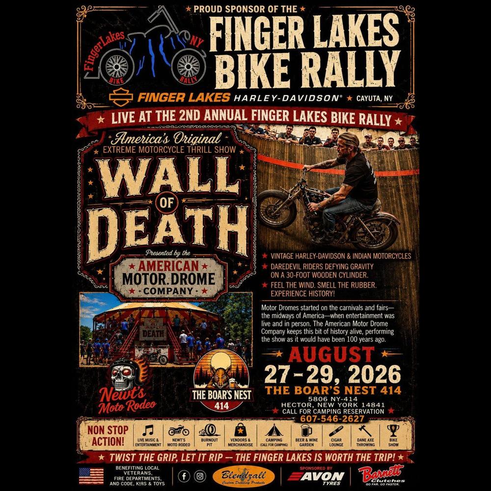 Finger Lakes Bike Rally 2026