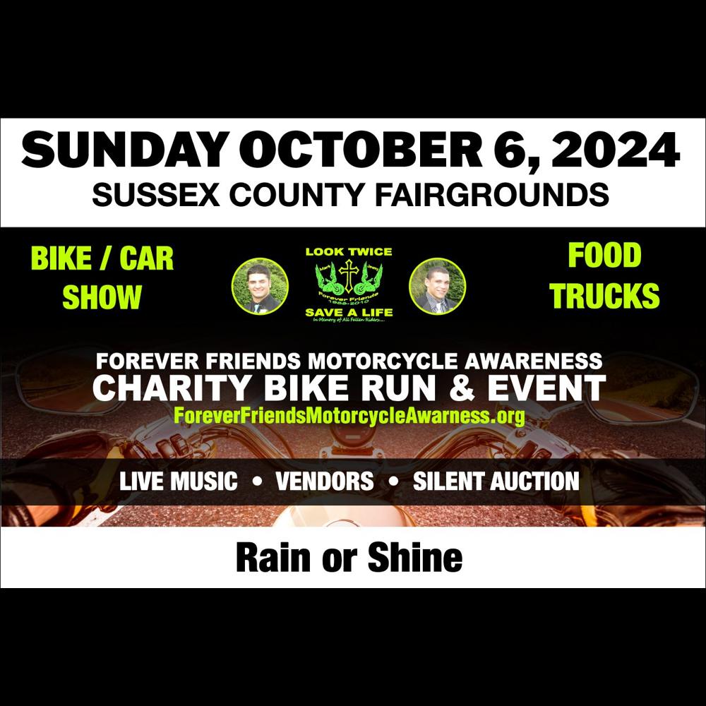 Forever Friends Motorcycle Awareness Bike Run 2024