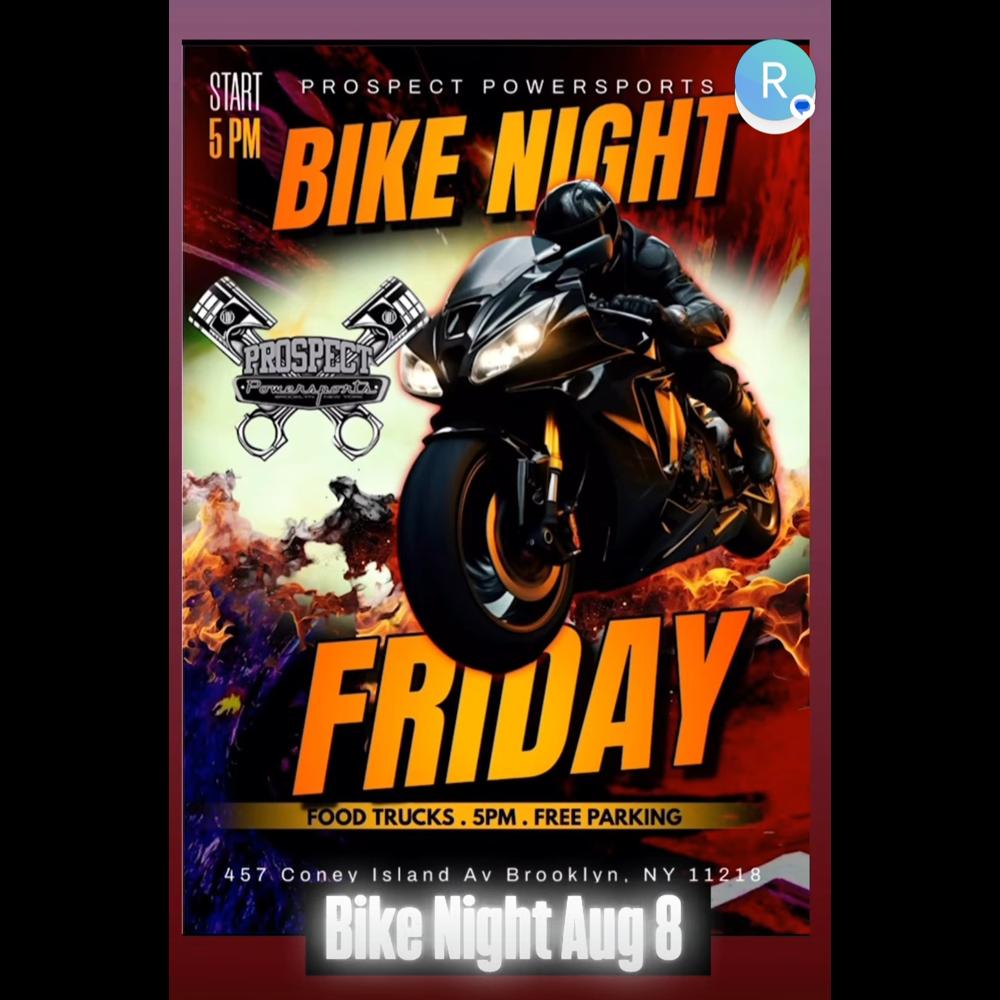 Friday Bike NIght    Yamaha & Kawaski