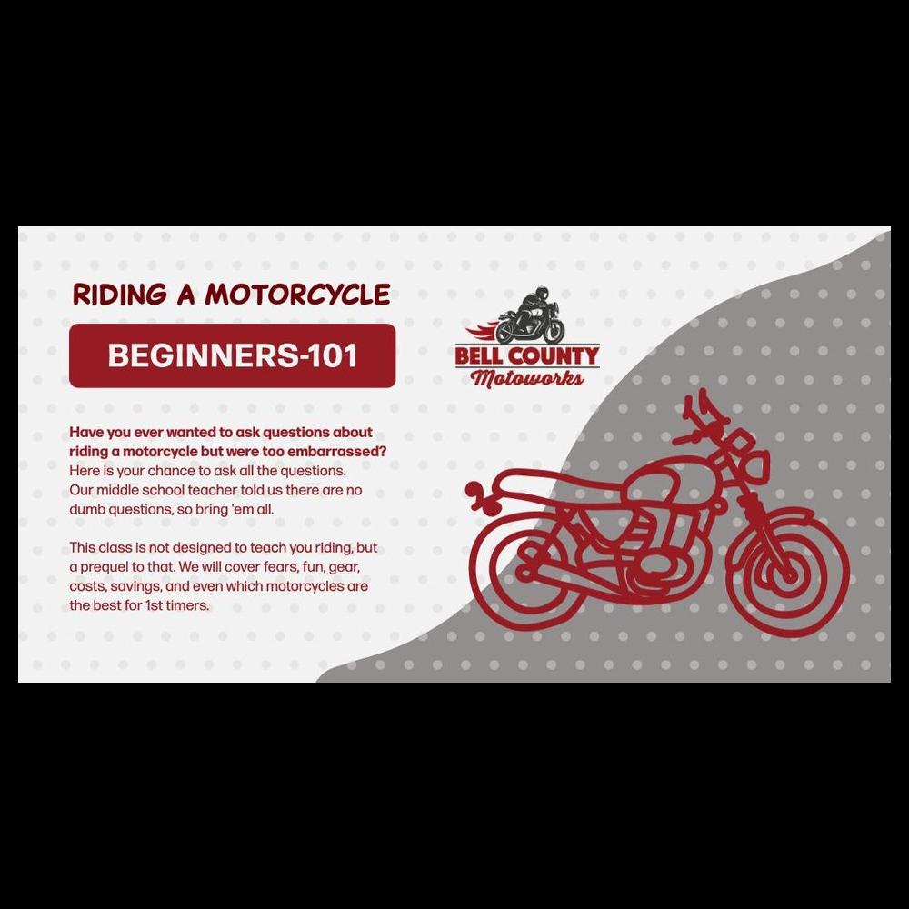 Riding a Motorcycle 101 with Bell County Motorworks in Temple, Bell County,