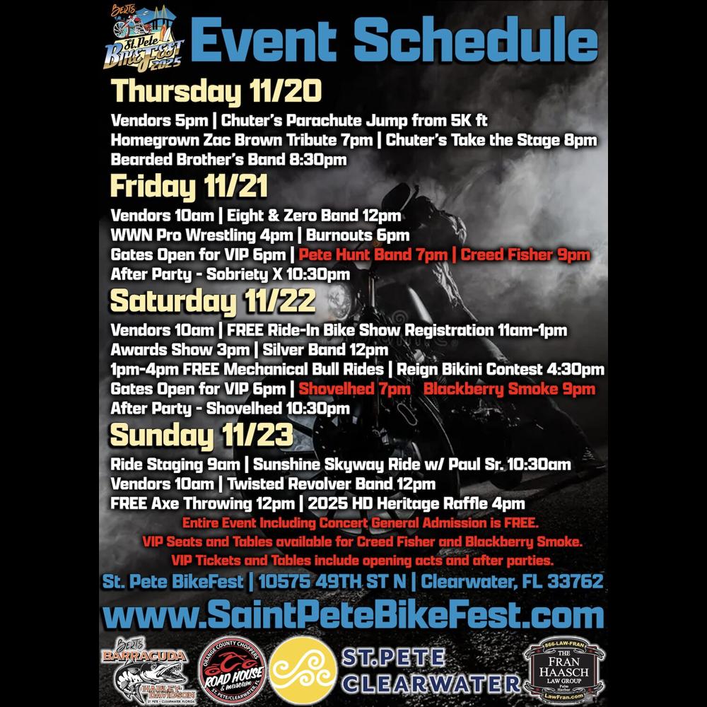 St. Pete Bikefest 2025