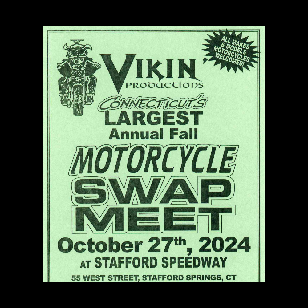 Stafford Speedway 2024 Motorcycle Swap Meet