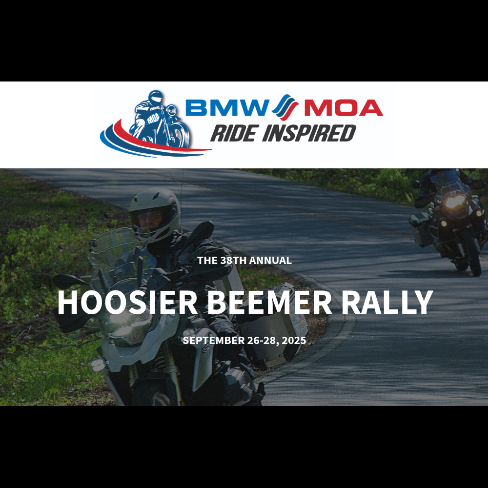 The 38th Annual Hoosier Beemer Rally