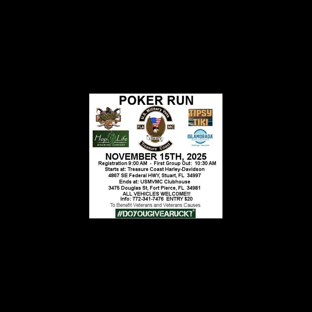 Treasure Coast Poker Run